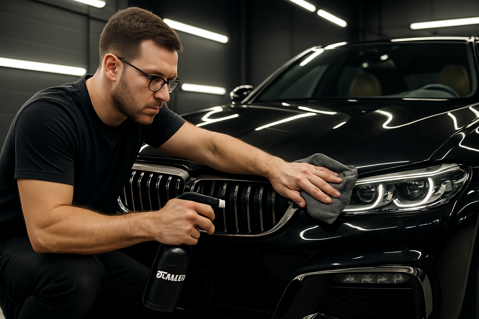 Specialized detailing for luxury vehicles